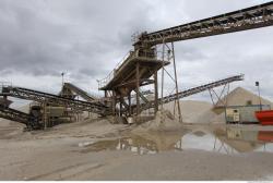 Photo Textures of Background Gravel Quarry